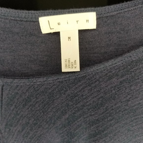 Leith Navy, Ruched, Midi Dress - Picture 10 of 11